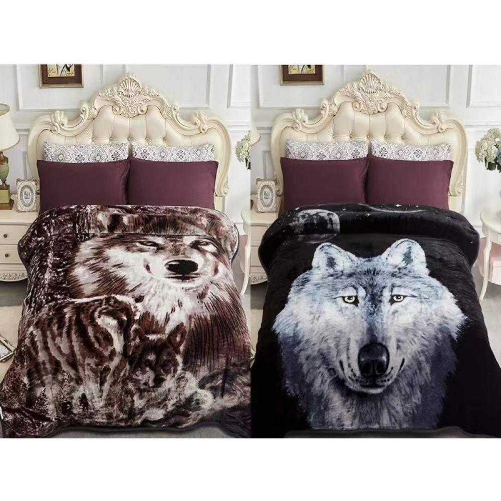 wolf blanket