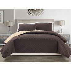 Reversible Bedspread Coffee