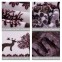 Super Soft Microfiber Blanket - Reindeers Pattern