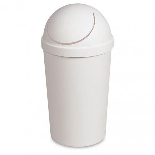 3 Gallon Round Swing Top Wastebasket