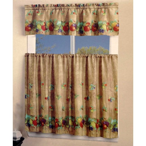 Mixed Fruits Kitchen Curtain