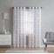 Mabel Sheer Embroidered Grommer Curtain Panel